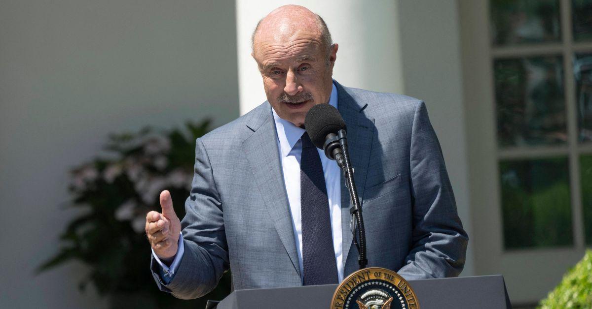Dr. Phil McGraw Slammed For Kind Speech About 'Imposter' Donald Trump