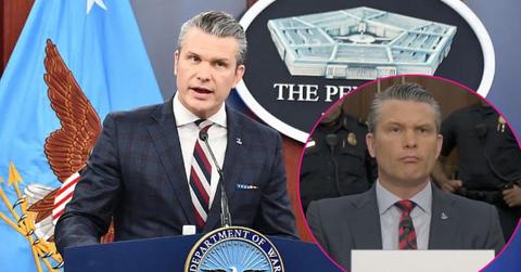 Composite photo of Pete Hegseth