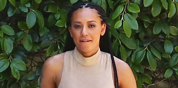 Mel B Stops To See Her Lawyer