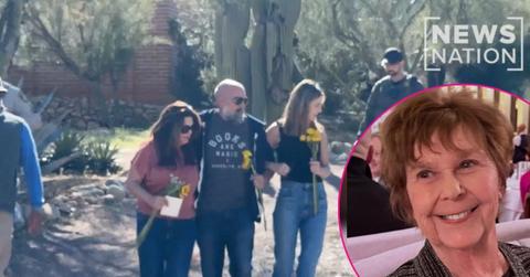 Composite photo of Savannah, Annie and Nancy Guthrie and Tommaso Cioni