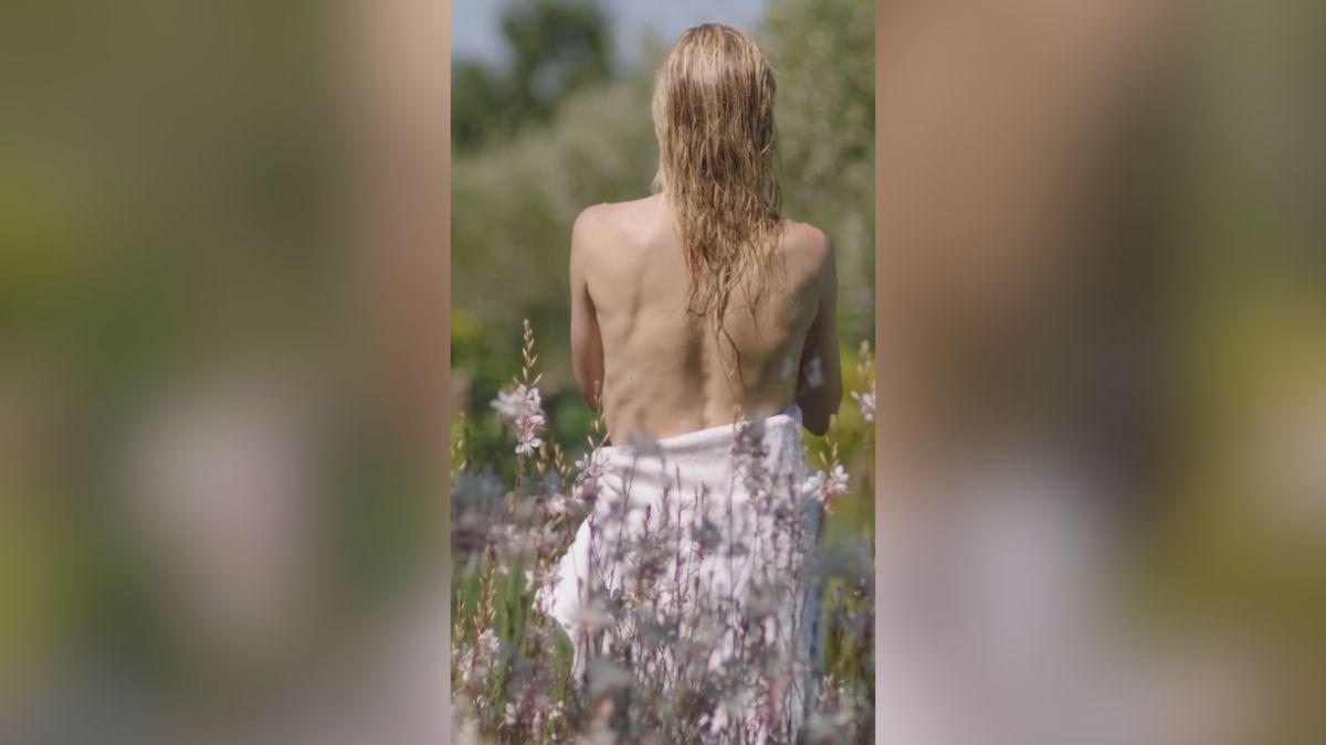 Image of Gwyneth Paltrow was naked in most recent video for Goop Beauty.