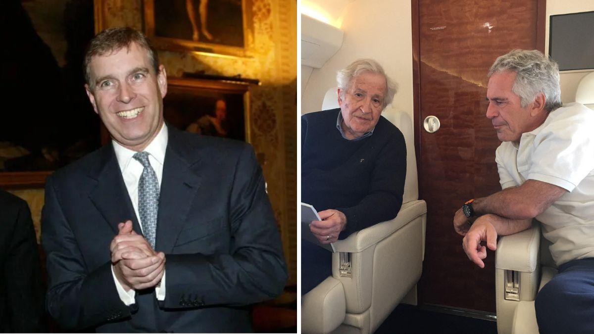 image of Ex-Prince Andrew was named in an FBI presentation.