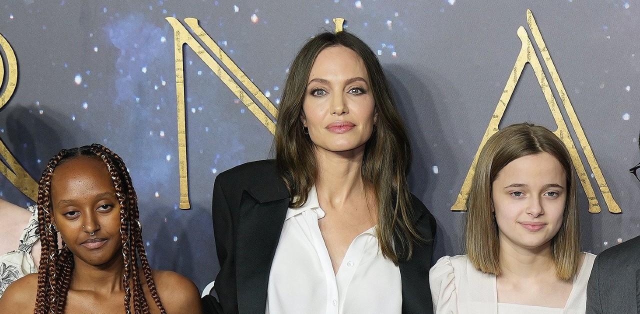Angelina Jolie takes daughter Vivienne to meet 'Dear Evan Hansen' cast