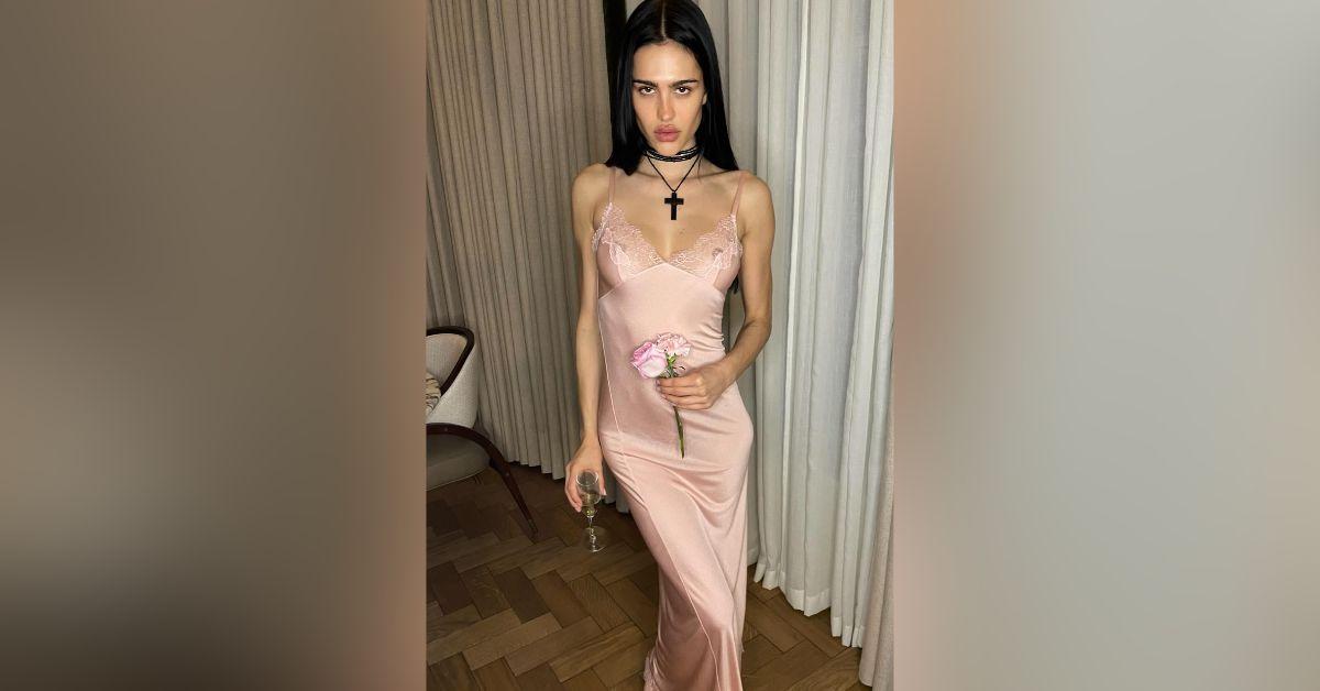 Image of Amelia Gray sizzled in a see-through look.