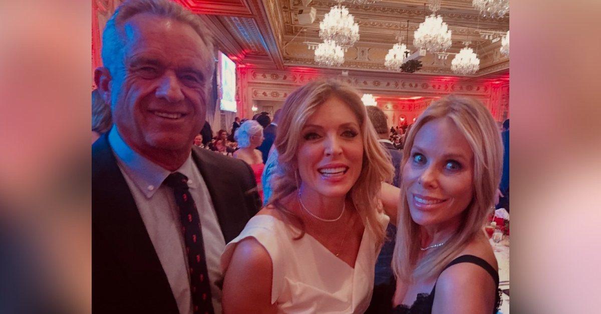 Photo of Marla Maples, Robert F. Kennedy Jr. and Cheryl Hines.