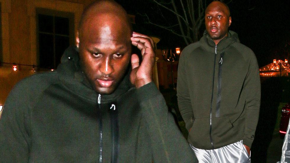 lamar odom picks up fast food