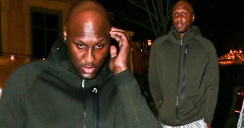 lamar odom picks up fast food