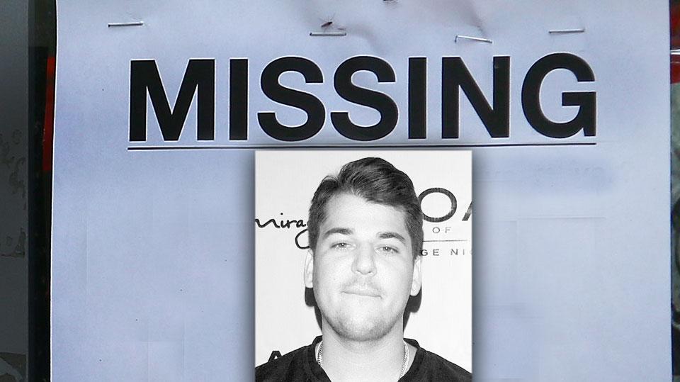 Rob Kardashain Missing