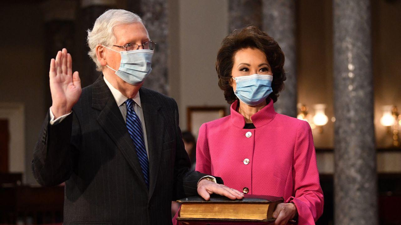 who is mitch mcconnell wife elaine chao