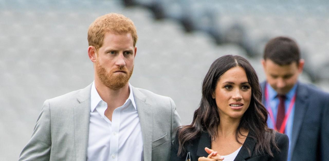 prince harry meghan markle taxi driver chase exaggerated nervous