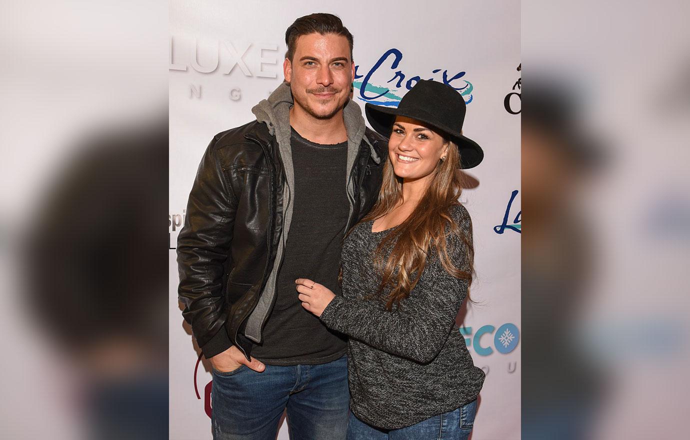 Jax Taylor And Brittany Cartwright Pose On Red Carpet