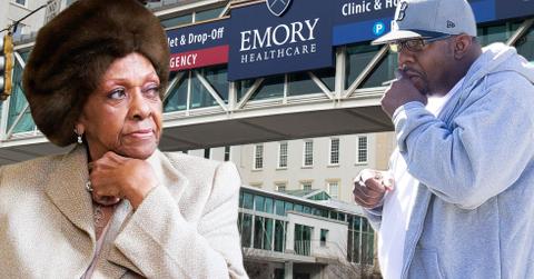 Bobbi Brown Avoids Cissy Houston At Hospital