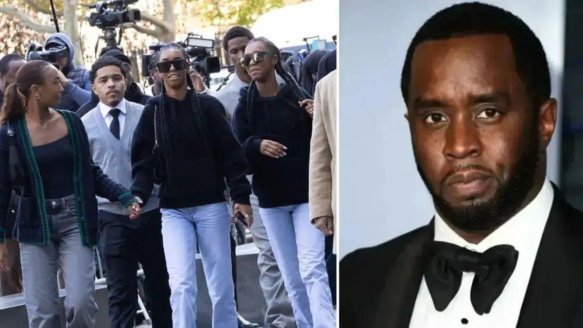 Photo of Diddy's family was often spotted in the courtroom during his trial.