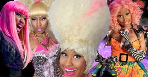nicki minaj hair evolution