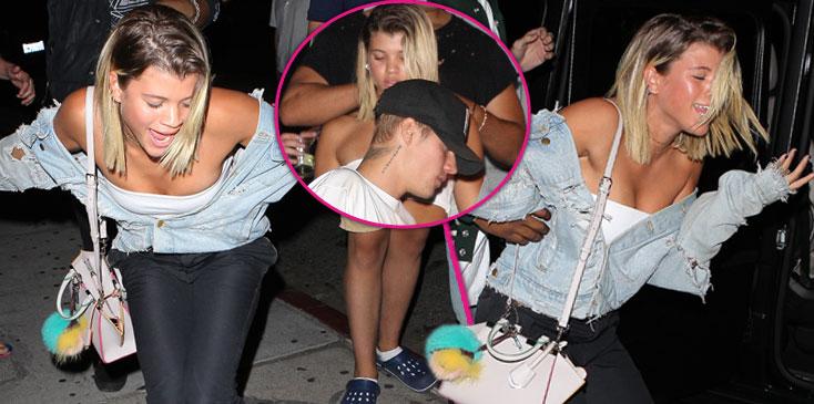 sofia richie birthday party justin bieber