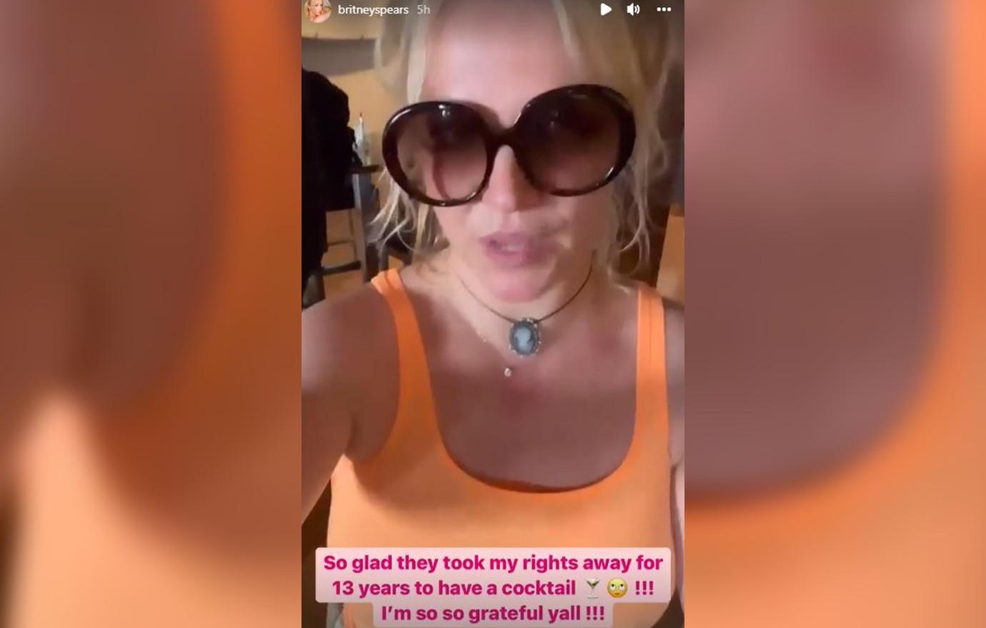 britney spears subtly slams family first bar after conservatorship