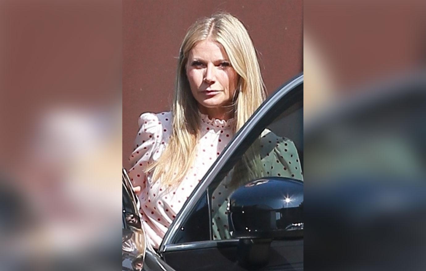 *EXCLUSIVE* Gwyneth Paltrow leaving her office in Santa Monica