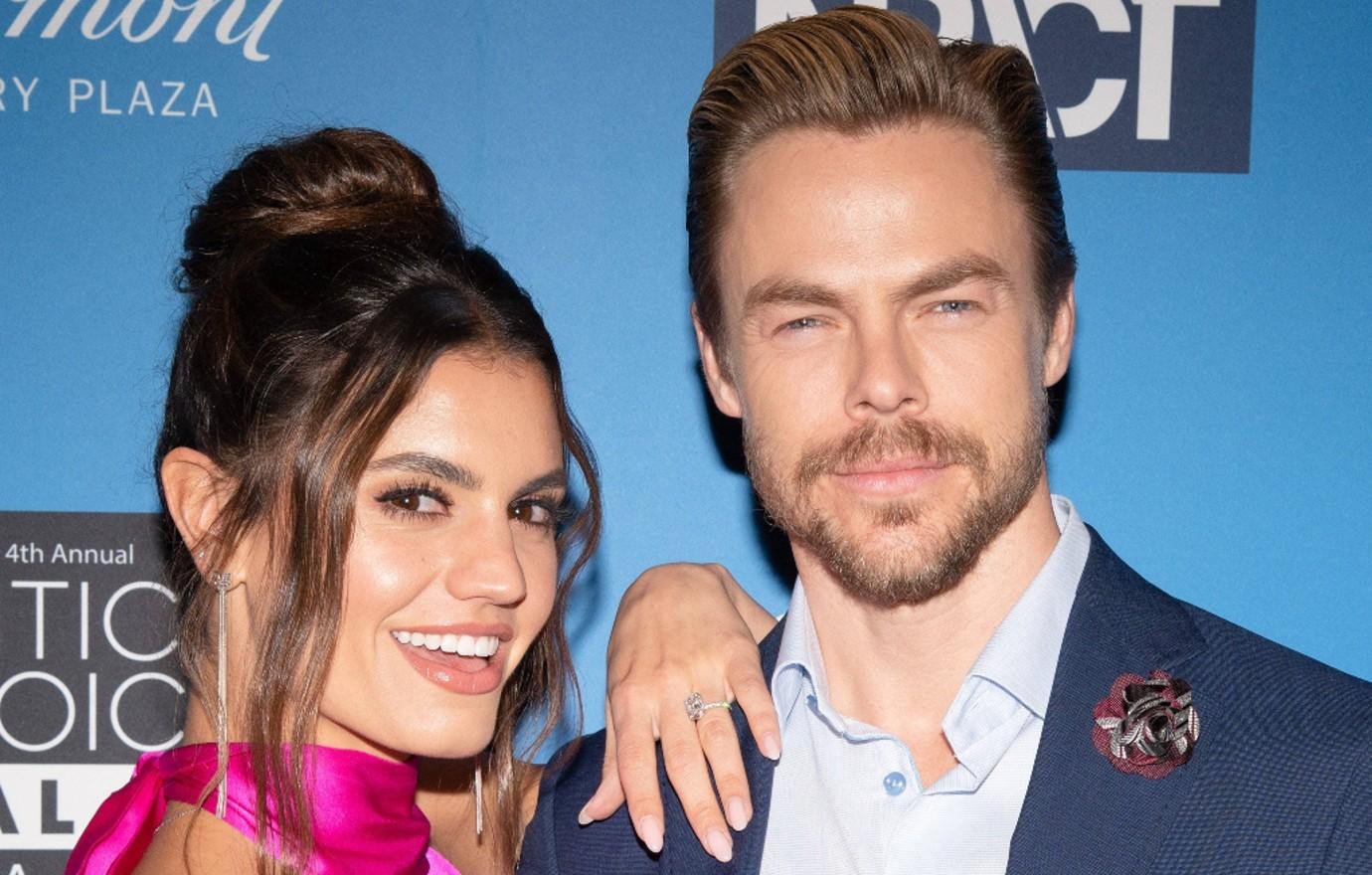 derek hough gushes over wife hayley erberts resilience brain injury