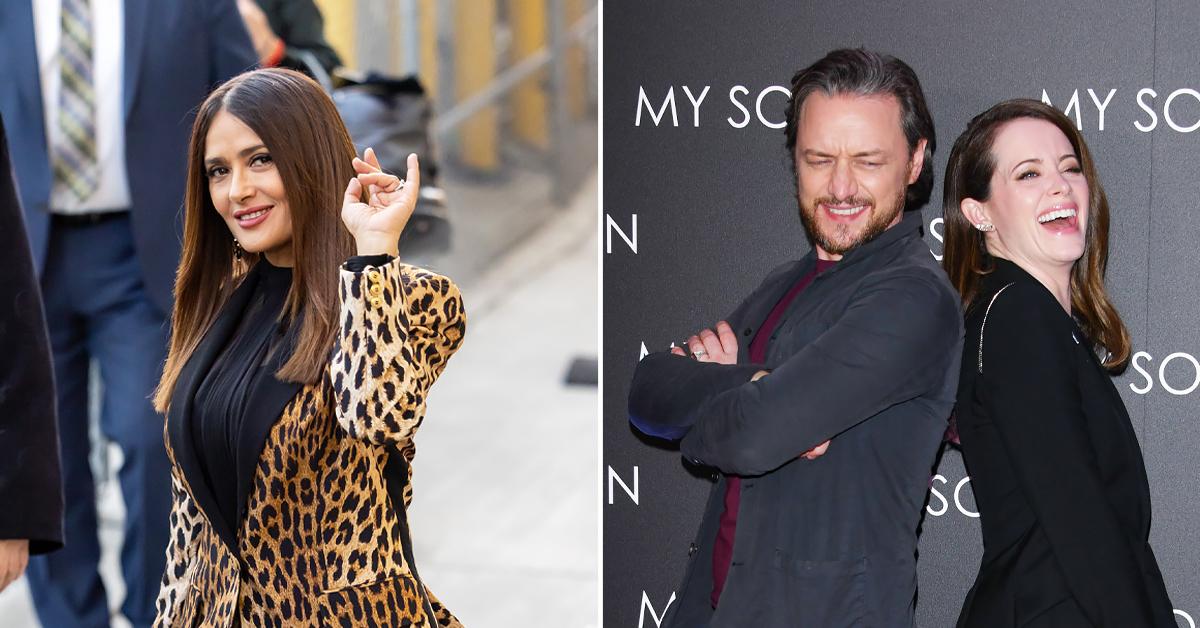 salma hayek james mcavoy claire foy ok hot pics october