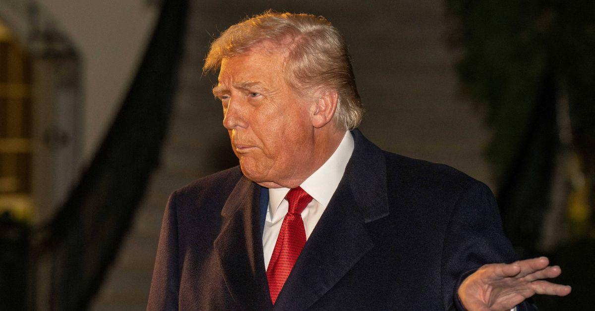 image of Donald Trump claimed he 'won' a fake war against climate change.