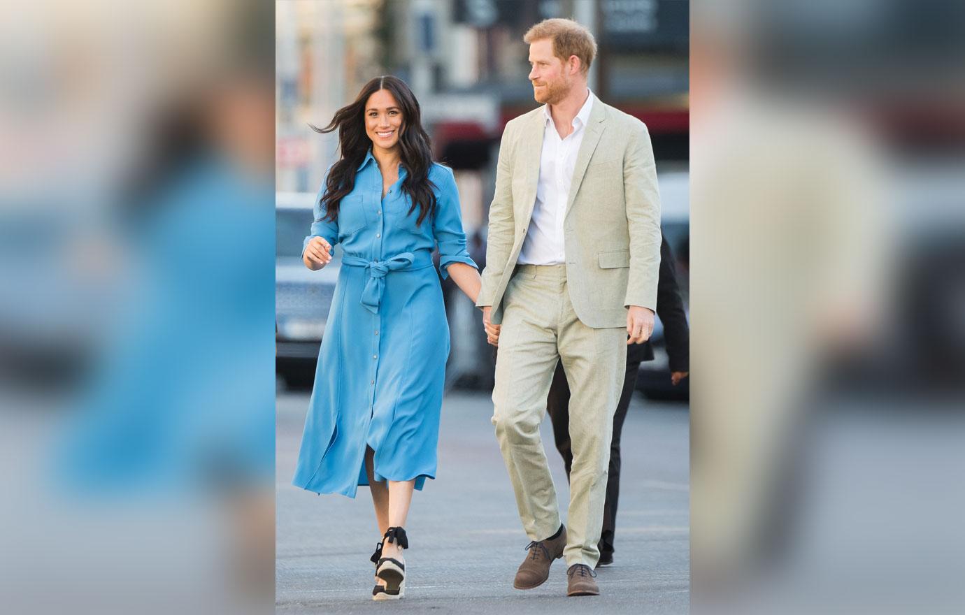 Meghan Markle And Prince Harry Holding Hands