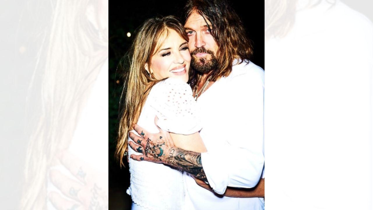 Billy R Cyrus Elizabeth Hurley Gushes Over Billy Ray Cyrus & Their 'Blended' Families