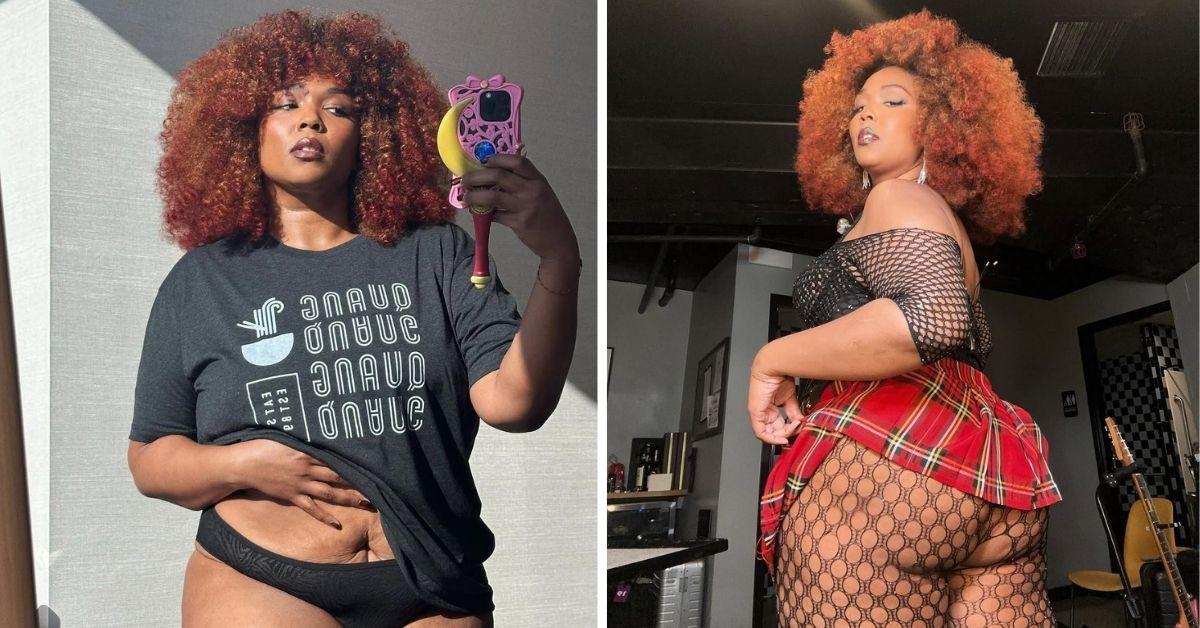 Image of Lizzo lost 60 pounds.