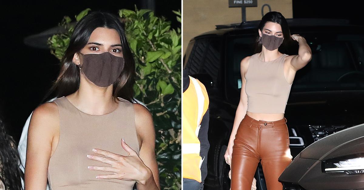 kendall jenner grabs dinner at nobu malibu ok