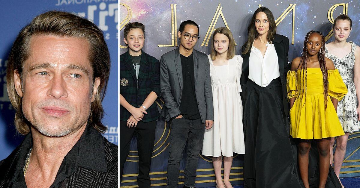 Angelina Jolie says Brad Pitt was violent with their children on a