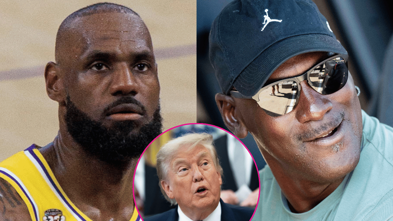 LeBron James; Donald Trump; Michael Jordan