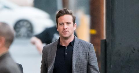 armie hammer sick attention