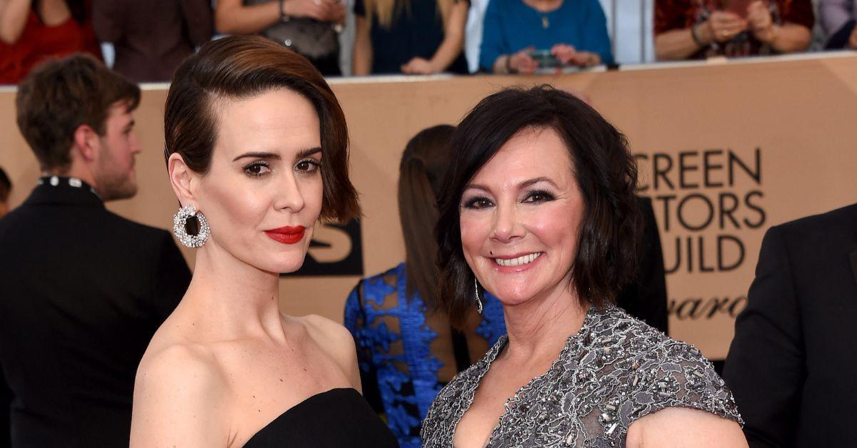 Photo of Sarah Paulson and Marcia Clark