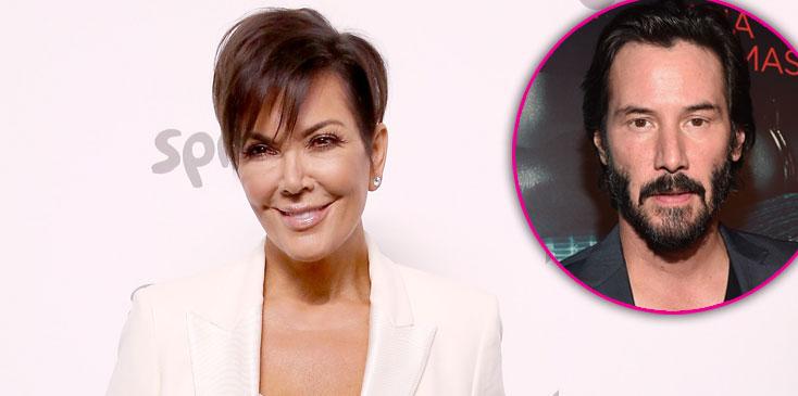 Kris Jenner Boyfriend Keanu Reeves Long