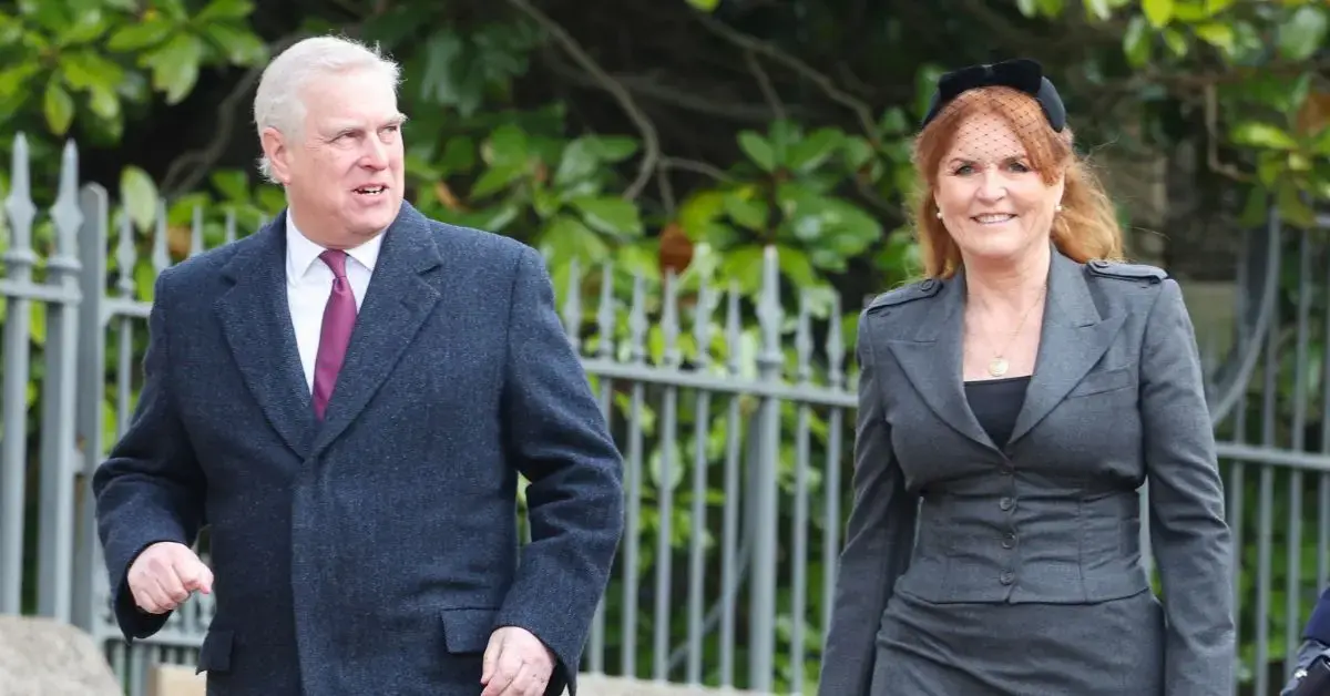 imaeg of Sarah Ferguson has lived with Andrew at the Royal Lodge since 2008.