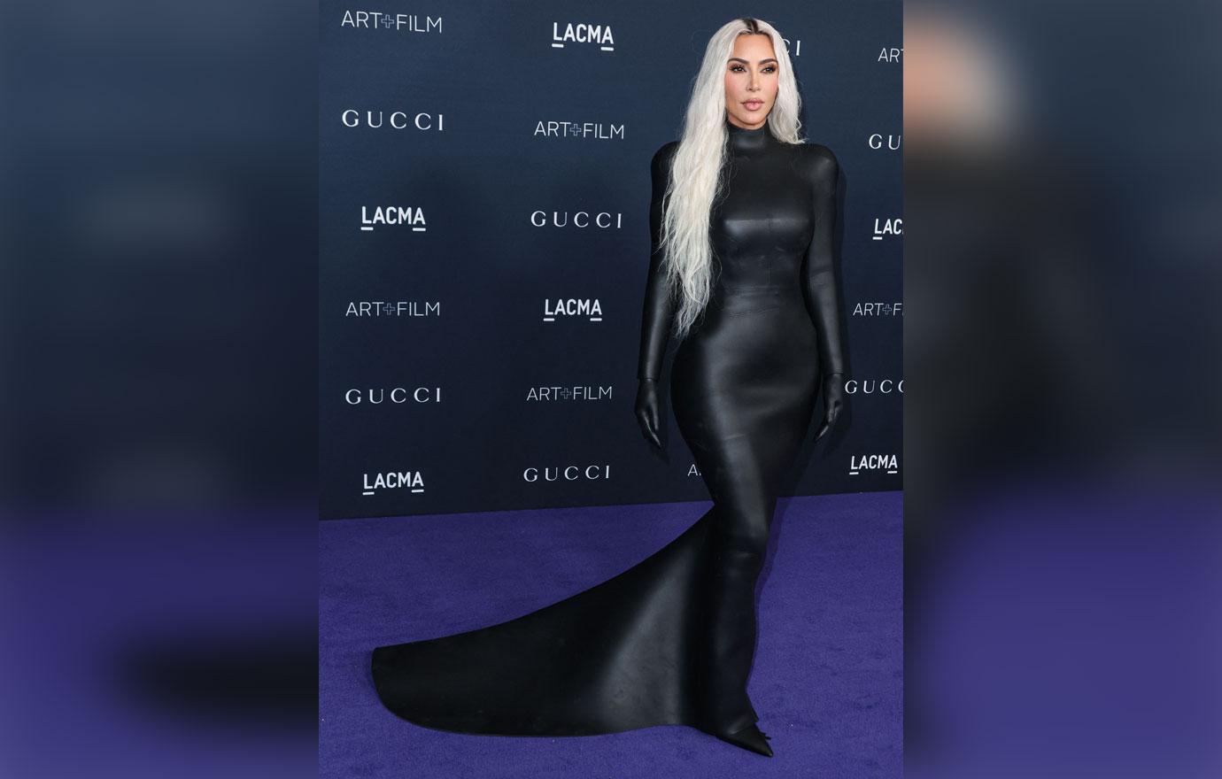 Kim Kardashian Rocks Balenciaga On The Red Carpet Amid Romance Rumors