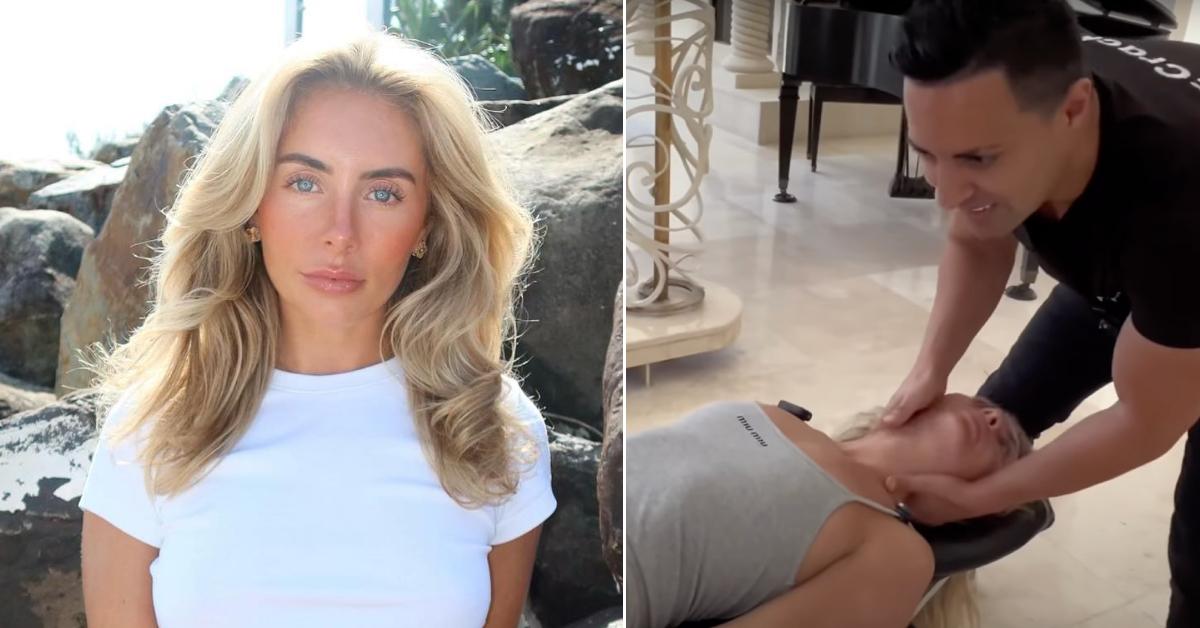 Bonnie Blue Gets 'Nervous' as She Sees Chiropractor After Sleeping With 1,057 Men in 12 Hours: Watch
