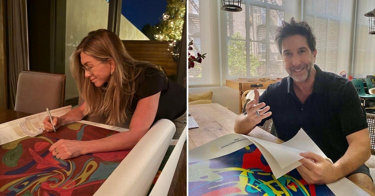 Photo of The 'Friends' cast reunited for a special project in collaboration with the Matthew Perry Foundation.