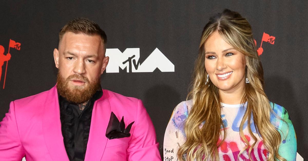 Photo of Conor McGregor and Dee Devlin.