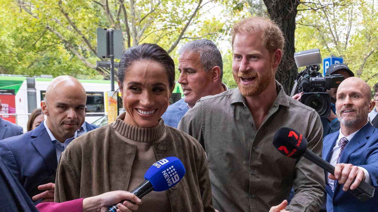 Image of The Duke and Duchess of Sussex were expected to relocate and establish a nonroyal base in Britain with their children.