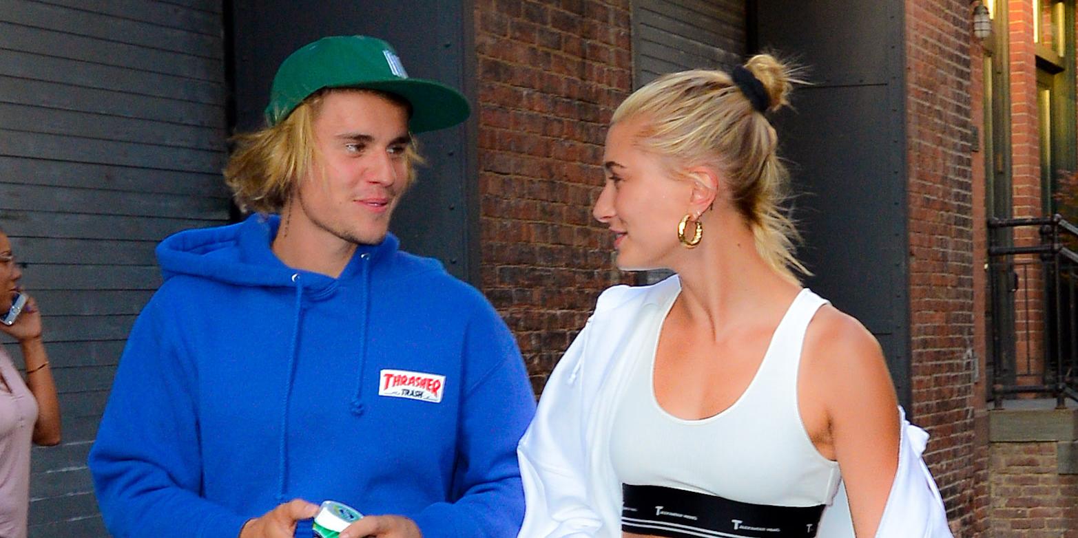 Justin Bieber and Hailey Baldwin are all smiles as they go for romantic walk in Brooklyn