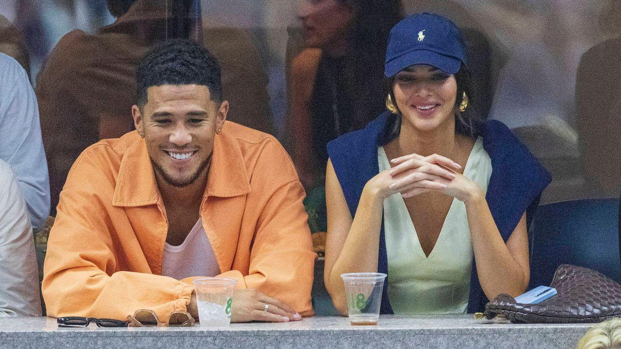 Photo of Kendall Jenner previously dated basketball star Devin Booker.