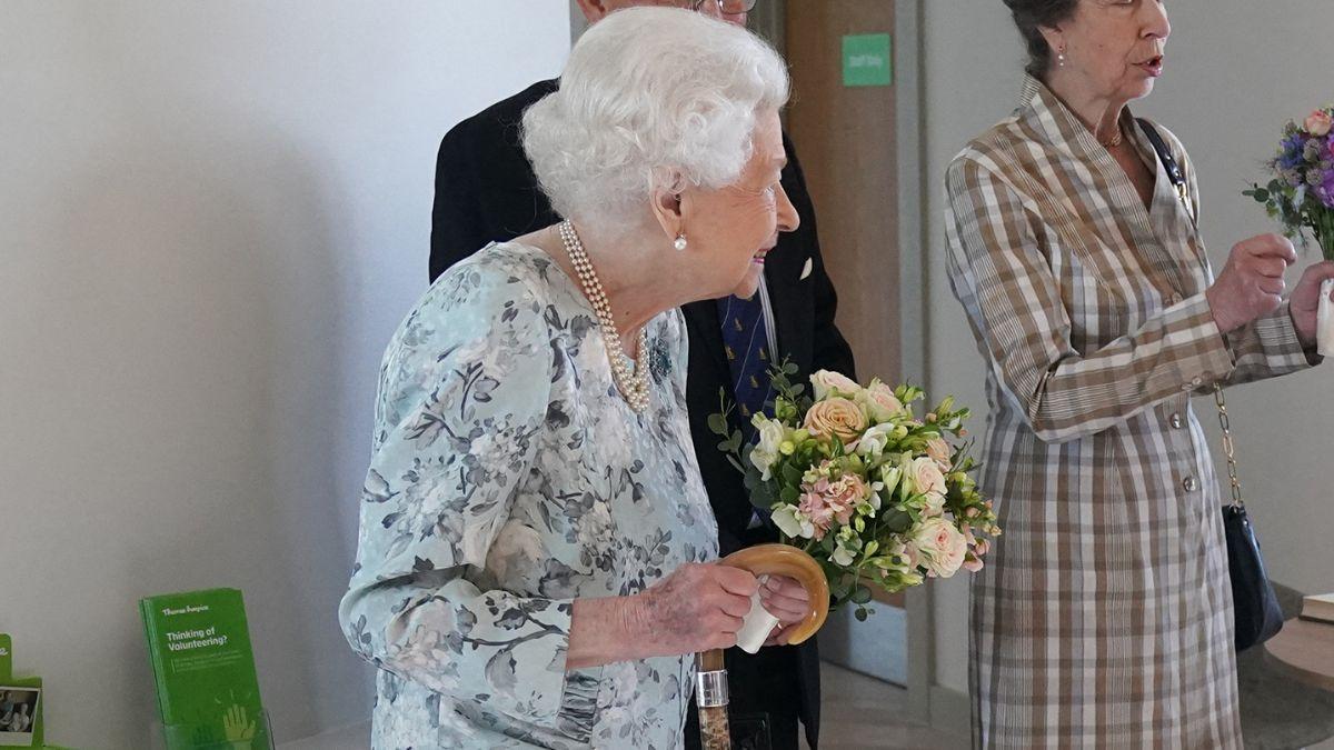 Photo of Users speculated that Queen Elizabeth had similar hand bruises before her death.