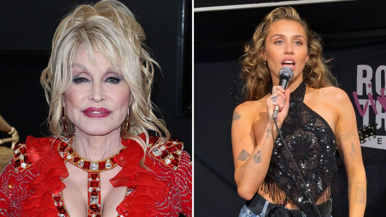 Image of Miley Cyrus remembered Dolly Parton as someone who was 'always right.'