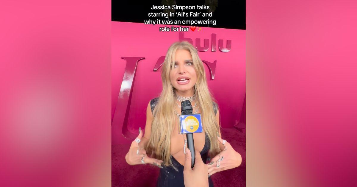 Image of Jessica Simpson attended the 'All's Fair' premiere.