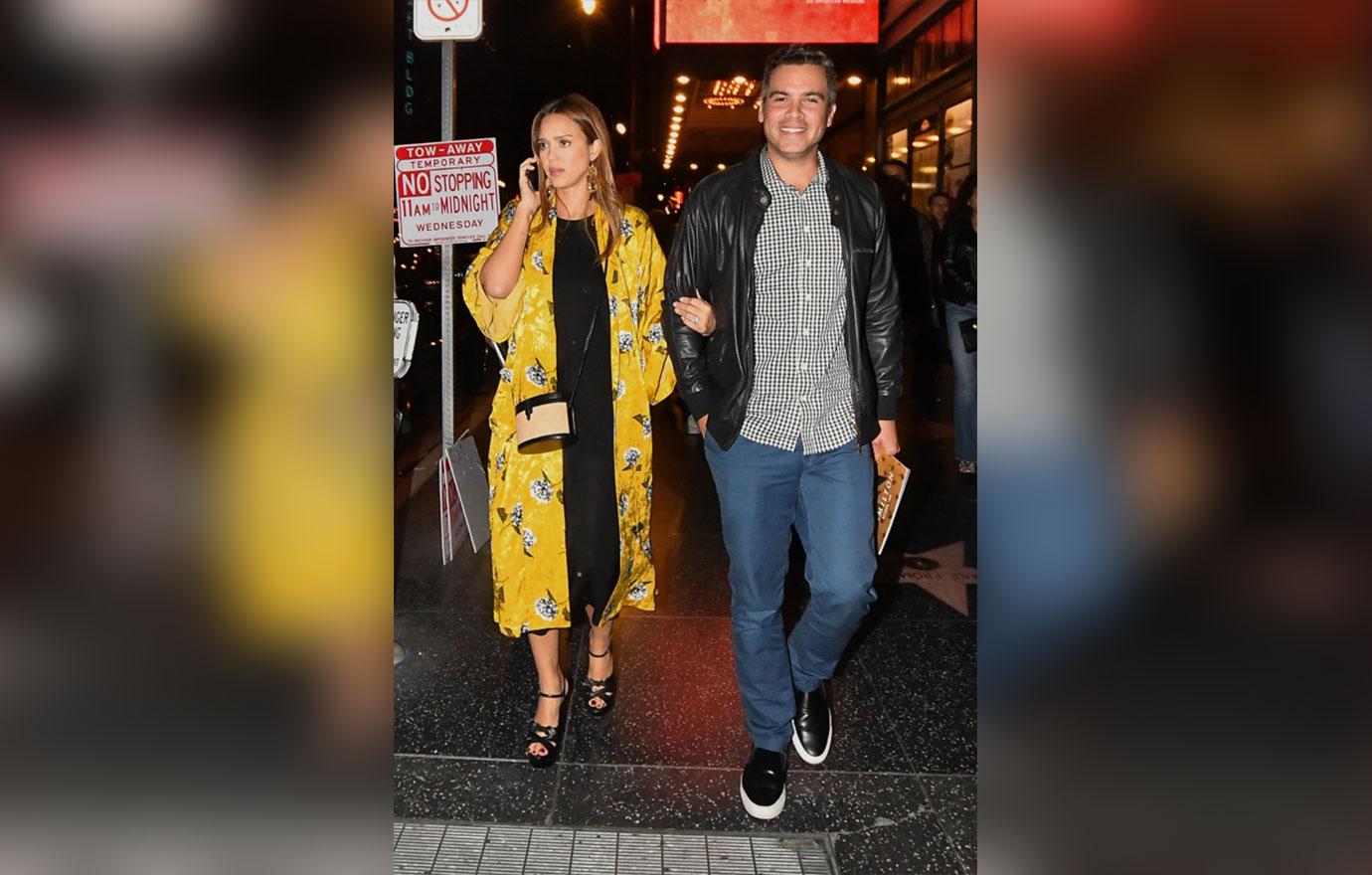 Jessica alba cash warren date night