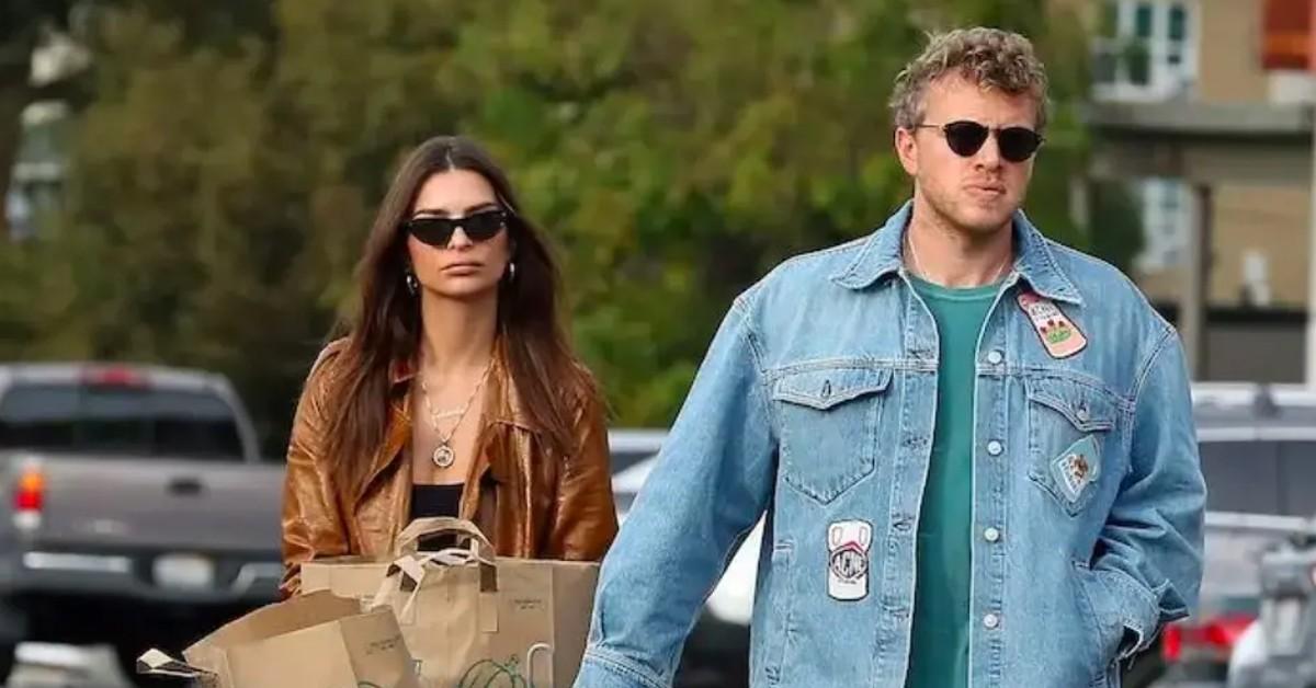 Emily Ratajkowski Meets With Ex Sebastian Bear-McClard To Exchange Son
