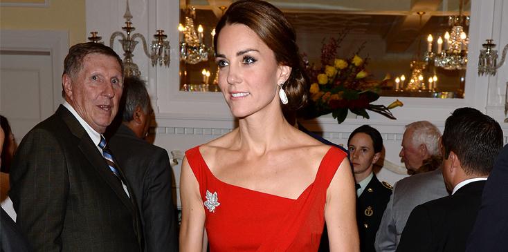 Scary Slim Down! Middleton Exposes Shockingly Thin Frame In A Bright Red Dress