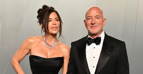 Photo of Lauren Sánchez and Jeff Bezos