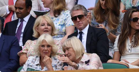 Photo of Hugh Grant at 2025 Wimbledon