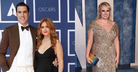 sacha baron cohen split nothing do rebel wilson